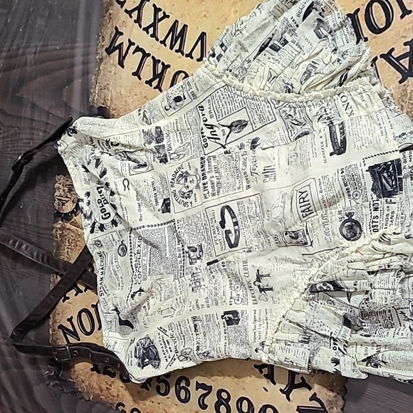 Lip Service - Steampunk skirt and top - M - Picture 3 of 17